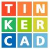 TinkerCAD logo, nine colorful blocks arranged into a square with each letter of "TinkerCAD" in each block